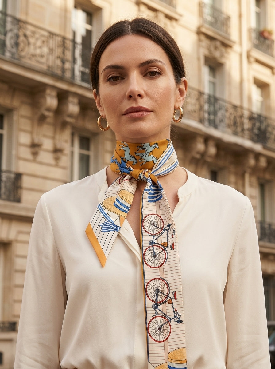 Riviera Vélo Skinny Scarf