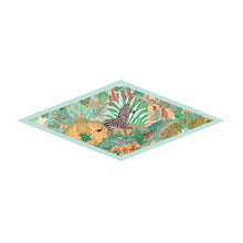 Jungle Zebra Diamond Silk Scarf