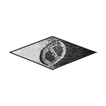 Starsky Splayed Diamond  Silk Scarf