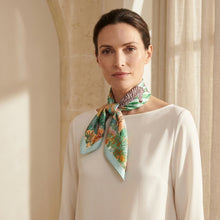 Jungle Zebra Diamond Silk Scarf