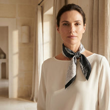 Starsky Splayed Diamond  Silk Scarf