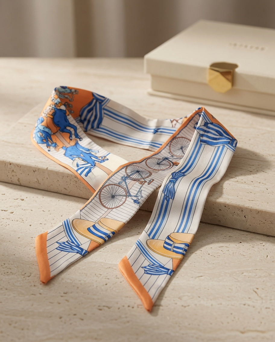 Riviera Vélo Skinny Scarf